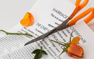 Divorce decree and sign rights to the house away